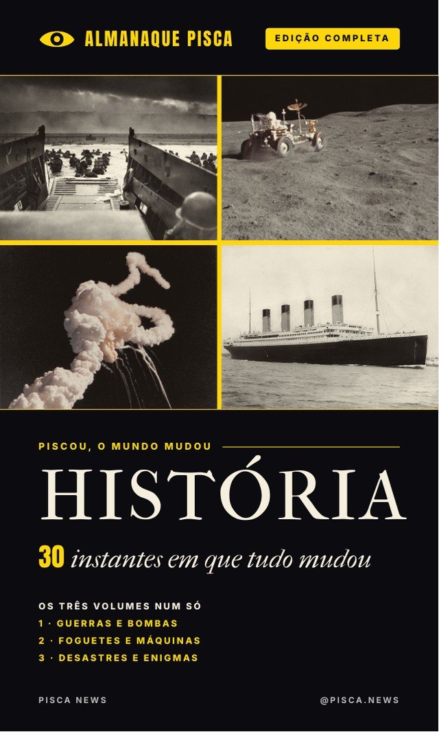 Capa do Almanaque Pisca · História, edição completa