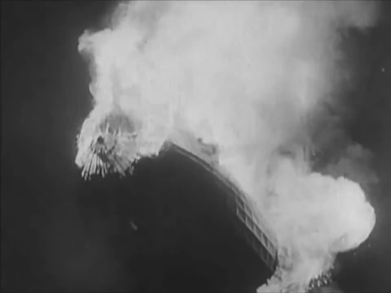 Hindenburg: o dirigível que virou destroços em menos de 40 segundos